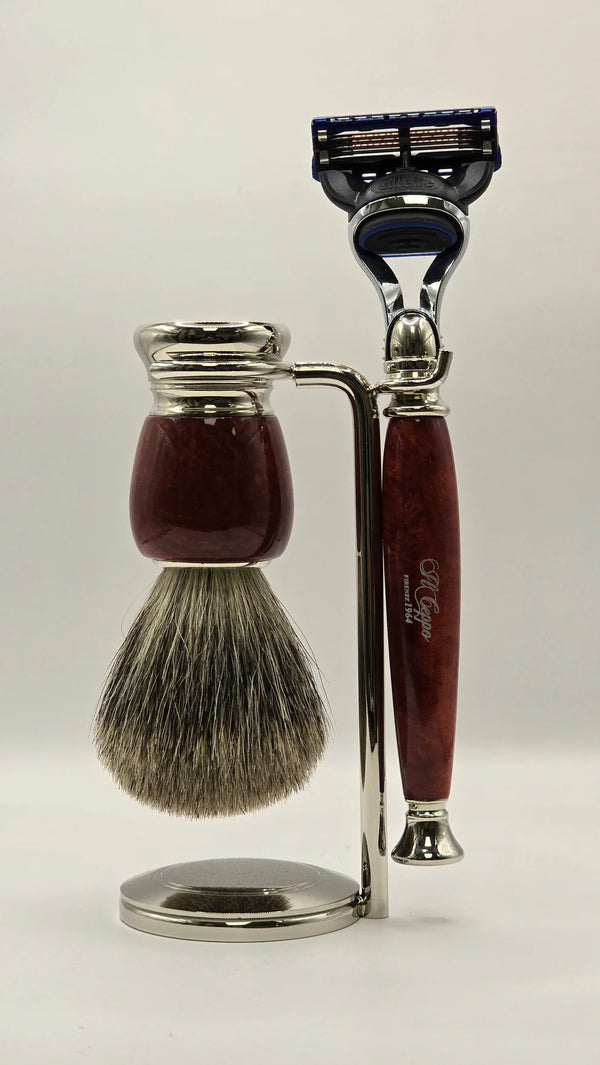 Il Ceppo Fusion Head 3 Piece Shaving Set