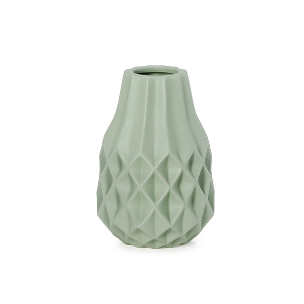 Pina Ceramic Tapered Bulb Vase