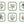 Load image into Gallery viewer, Pimpernel Set of 6 Coasters