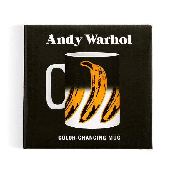 Andy Warhol Banana Color Changing Ceramic Mug