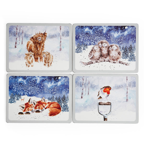 Wrendale Winter Skies Placemats Set of 4