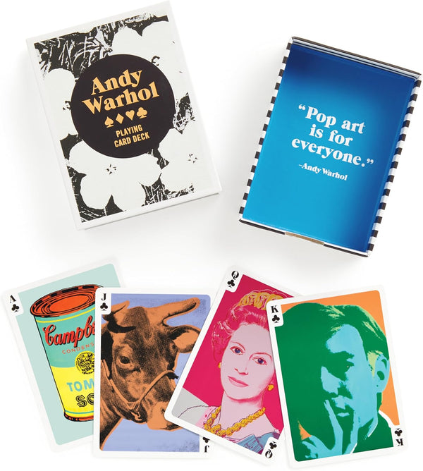 Andy Warhol Pop Art  Inspired Playing Card Set