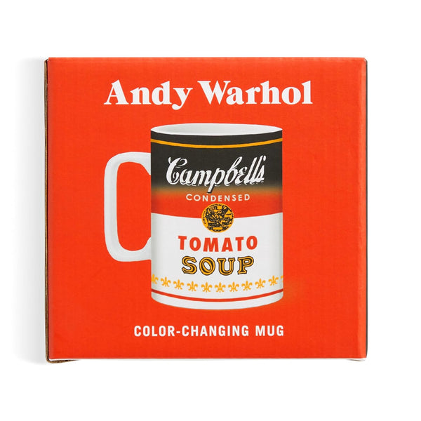 Andy Warhol Soup Can Color Changing Ceramic Mug