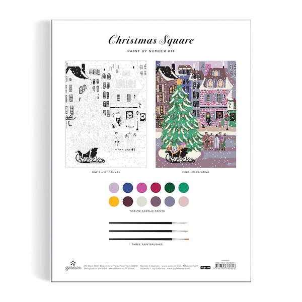 Joy Laforme Christmas Square Paint by Number