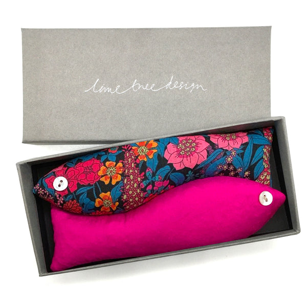 Lime Tree Design Box of Two Lavender Fish