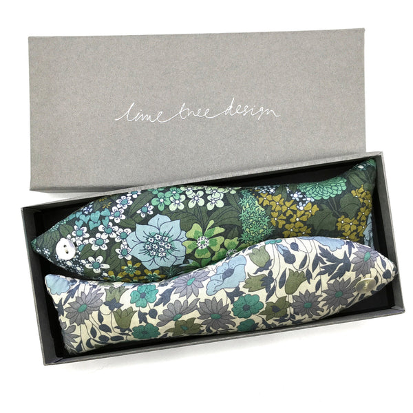 Lime Tree Design Box of Two Lavender Fish