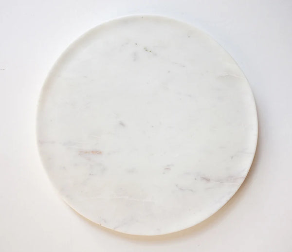 Marble Round Cheese Board 14"