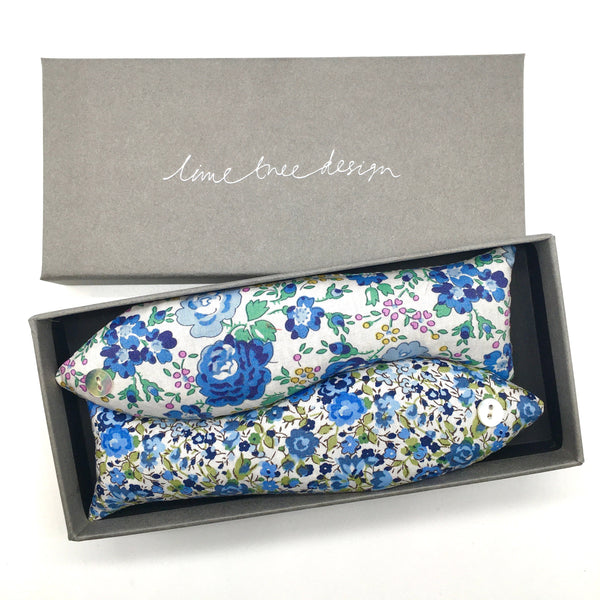 Lime Tree Design Box of Two Lavender Fish