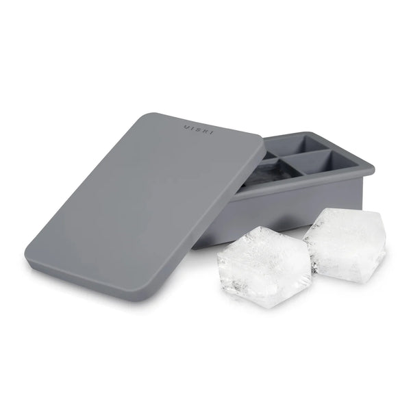 Viski Whiskey Ice Cube Tray with Lid