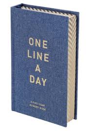 Denim One Line a Day: A Five-Year Memory Book
