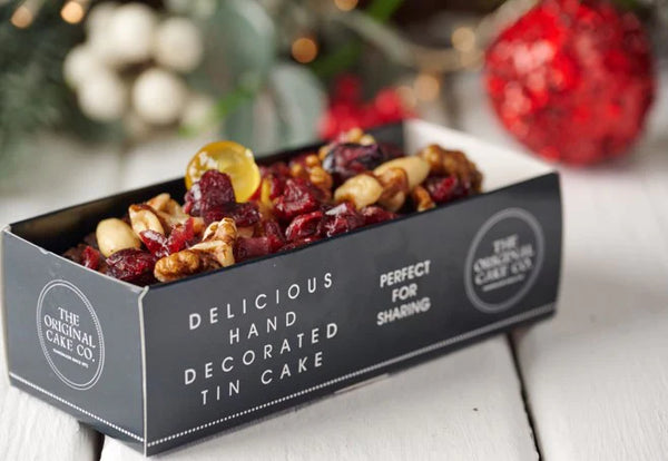 The Original Cake Co Jewel Top Rich Fruit Cake 350g