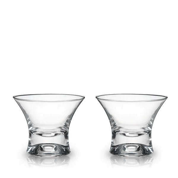 Viski Crystal Manhattan Glasses