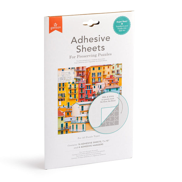 Adhesive Sheets: For Preserving Puzzles