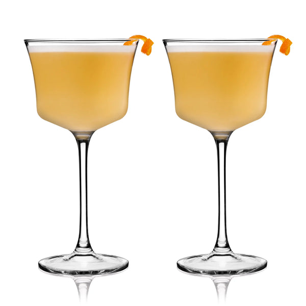 Viski Crystal Sour Glasses