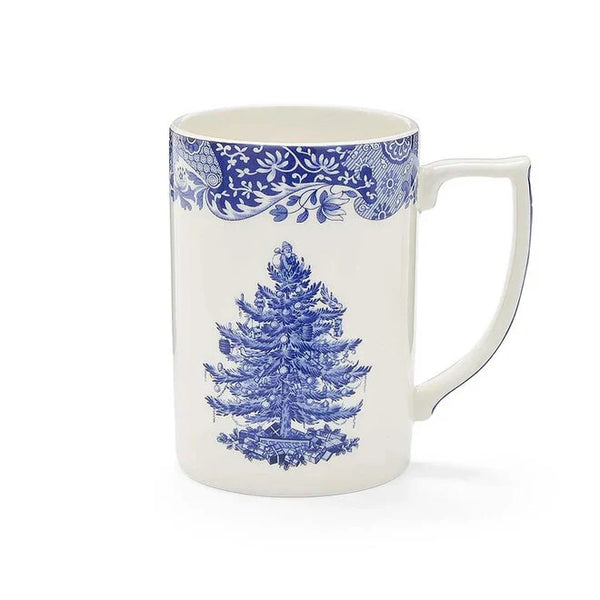 Blue Italian Christmas 12oz Mug