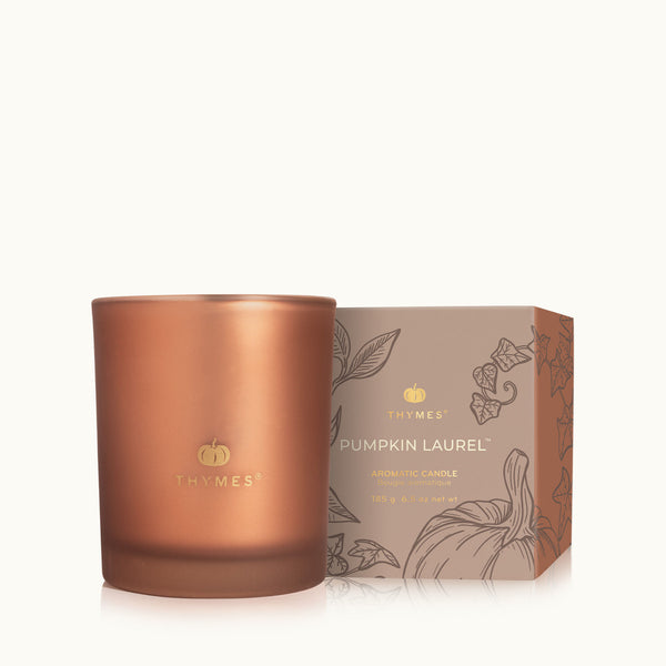 Thymes Pumpkin Laurel 6.5oz Candle