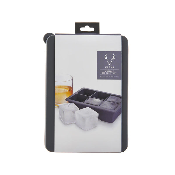 Viski Whiskey Ice Cube Tray with Lid