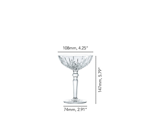 Nachtmann Set Of 2 Noblesse Cocktail Glasses
