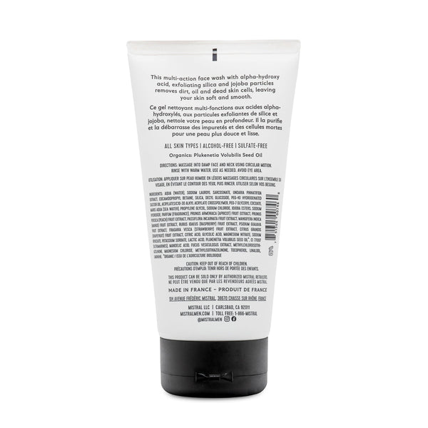 Mistral Men's Exfoliating Face Wash