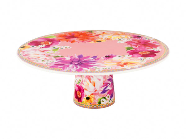 Maxwell & Williams Dahlia Daze Footed Cake Stand