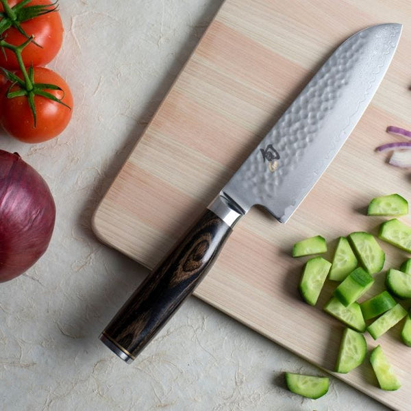 SHUN Premier Walnut 7" Santoku Knife