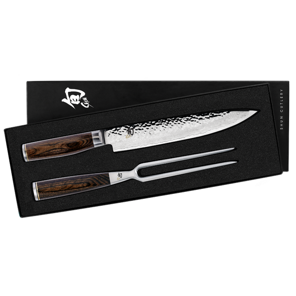 SHUN Premier Walnut 2 Piece Carving Set