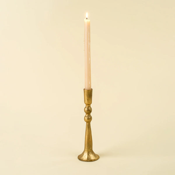 Caldera Gold Forged Candlestick Holder