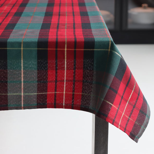 Christmas Plaid Table Cloth