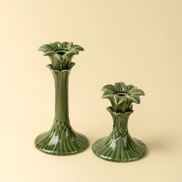 Palm Tree Candle Holder