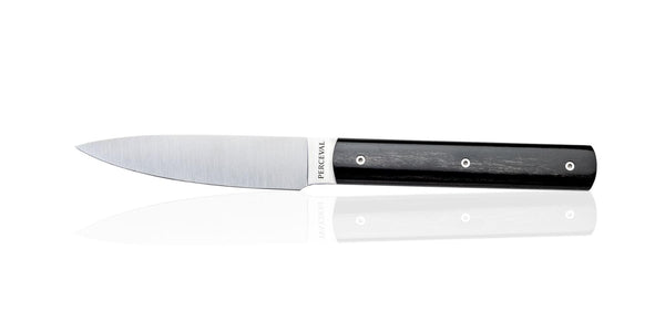 Perceval Black Pakkawood Cuisine Paring Knife 10 cm