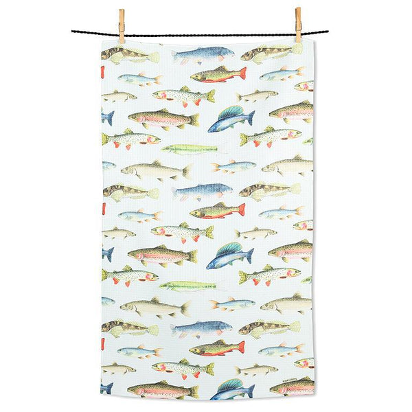 Freshwater Fish Kitchen Towel
