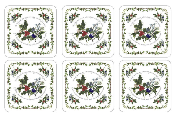 Pimpernel Christmas Set of 6 Coasters