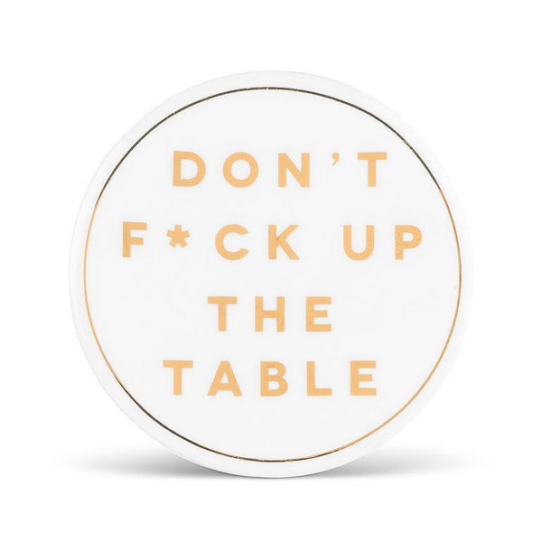 Ceramic and Cork Coaster