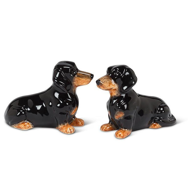 Dachshund Dog Salt and Pepper Shakers