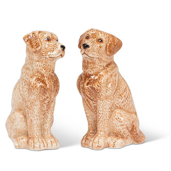 Retriever Dog Salt and Pepper Shakers