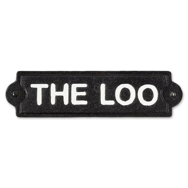 " The Loo" Cast Iron Sign