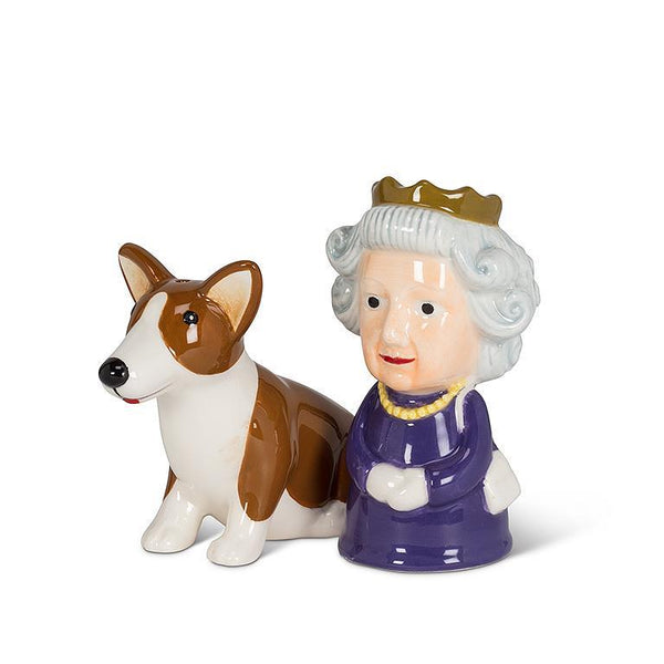 Queen & Corgi Salt & Pepper