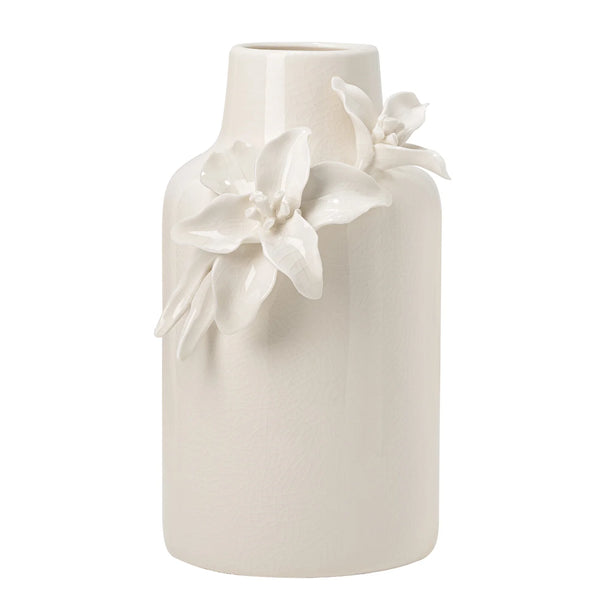 Elise Crackle 3D Flower Vase
