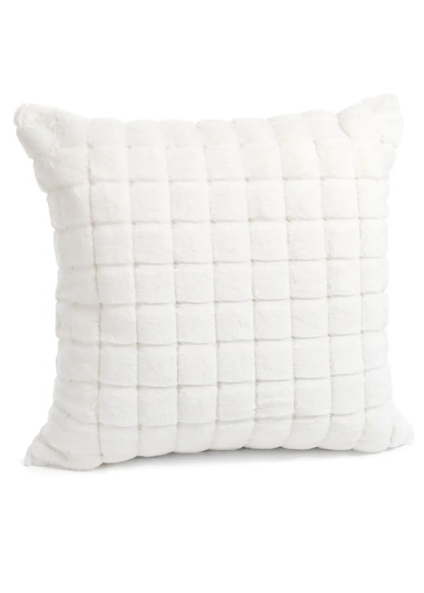 Cushion Faux Rabbit Fur Poly