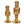 Load image into Gallery viewer, Gold Nutcracker Candlesticks

