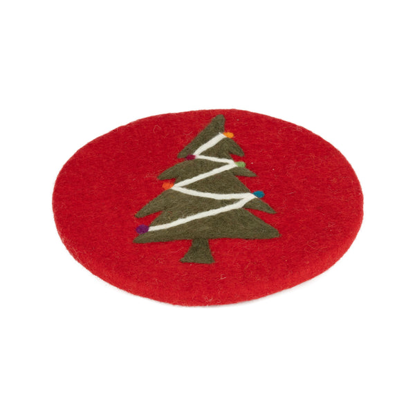 Christmas Felt Trivet