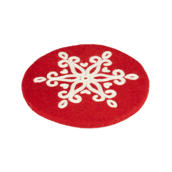 Christmas Felt Trivet