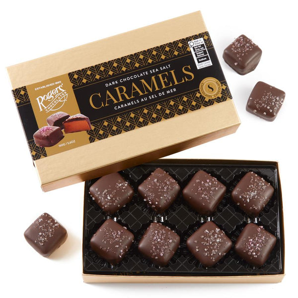Rogers Sea Salt Caramels Box of 8