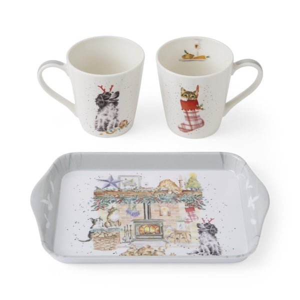 "No Place Like Home" Mug & Tray Set