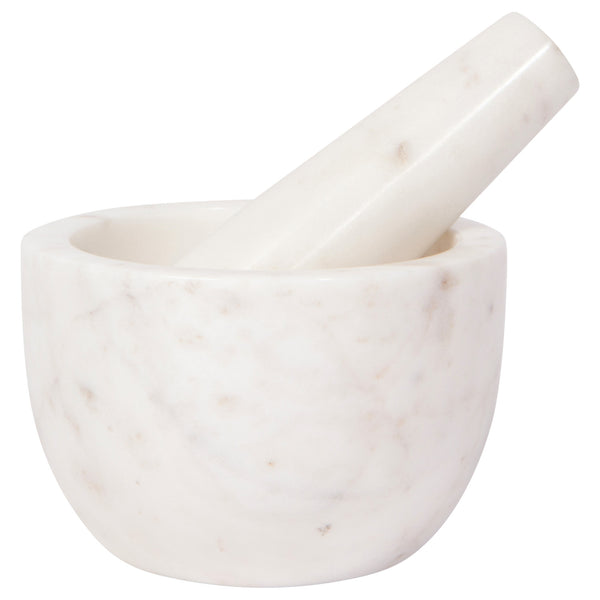 Heirloom White Marble Mortar & Pestle