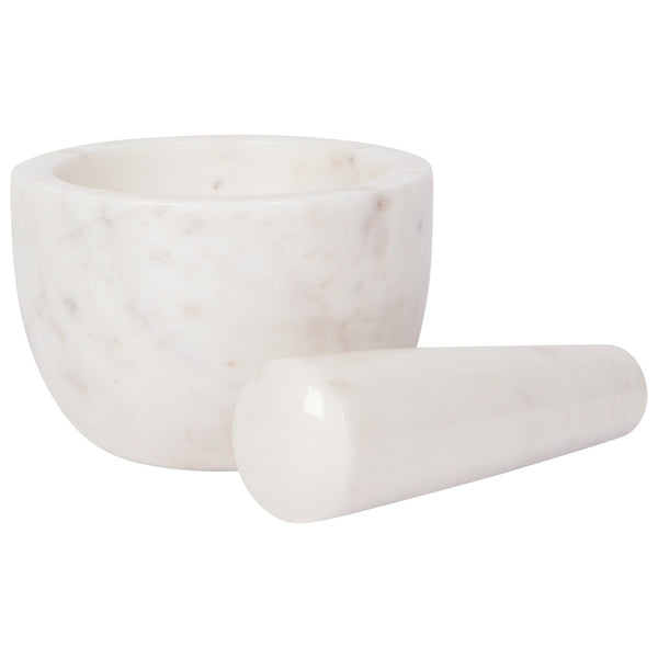 Heirloom White Marble Mortar & Pestle