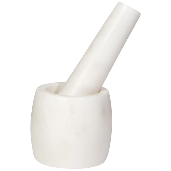 Heirloom White Marble Mortar & Pestle