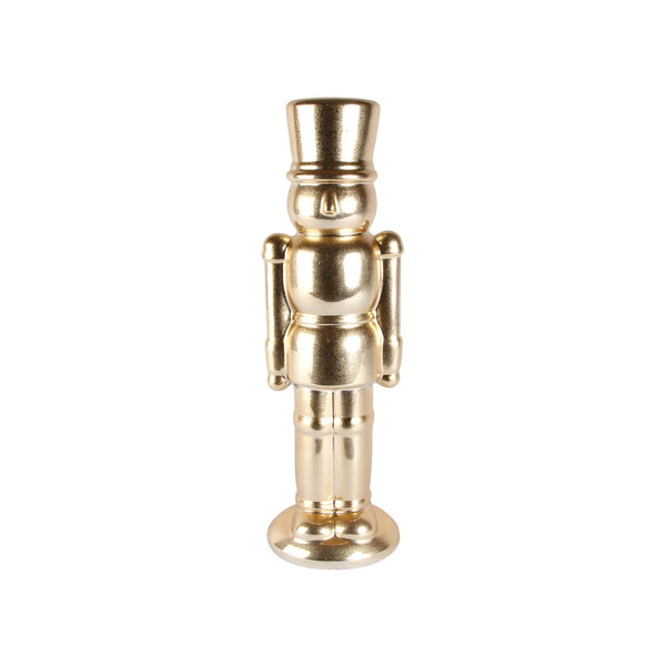 Gold Metallic Glazed Nutcracker
