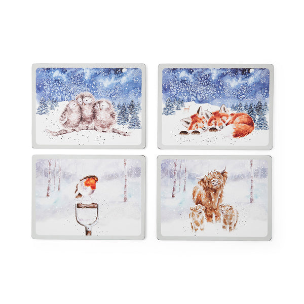 Wrendale Winter Skies Placemats Set of 4