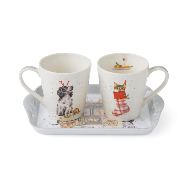 "No Place Like Home" Mug & Tray Set